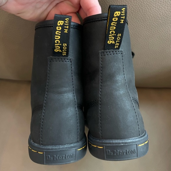 Dr.Martens Cairo Leather Casual Shoes Women’s 7 Black Lace Up Boots - Picture 9 of 15